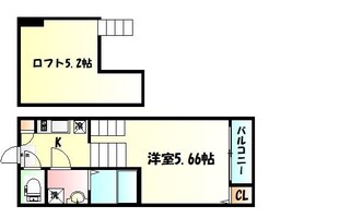 リュミエ萩野町の物件間取画像